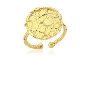 COPY - 14 k gold plated ring
